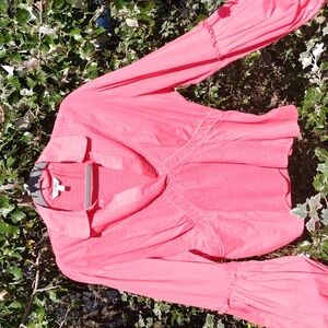 J Peterman Victorian Blouse Ruffles